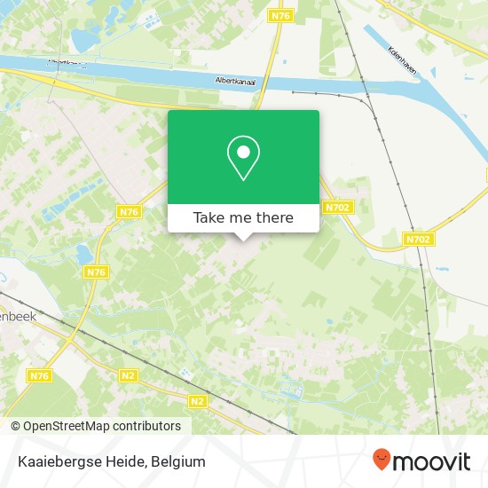 Kaaiebergse Heide map