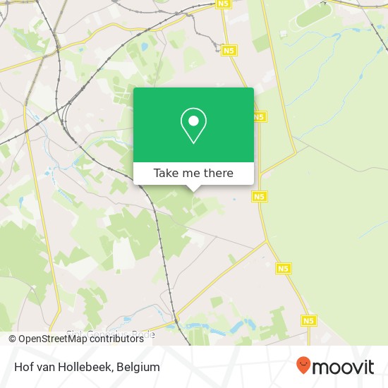 Hof van Hollebeek map