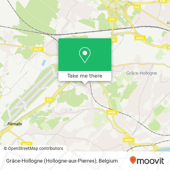 Grâce-Hollogne (Hollogne-aux-Pierres) plan