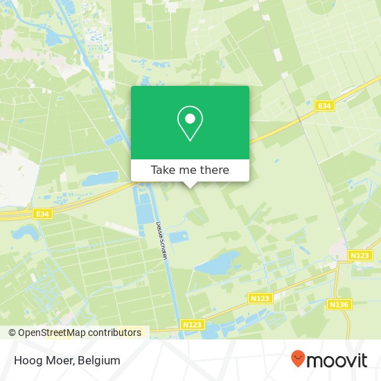 Hoog Moer map