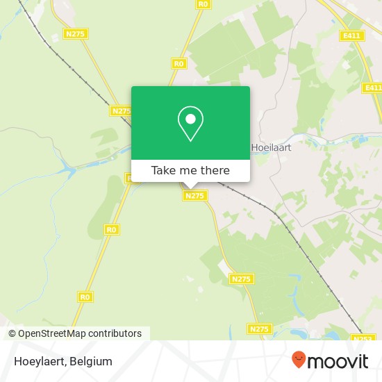 Hoeylaert map