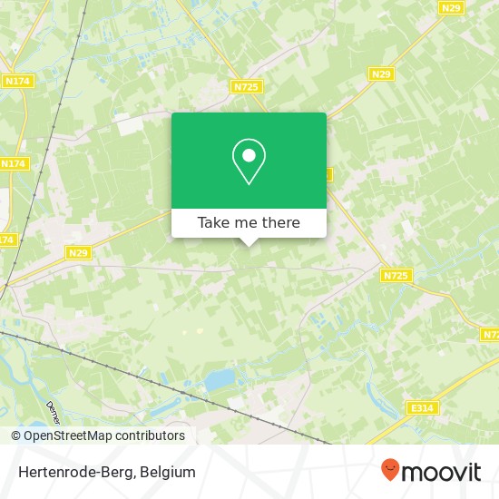 Hertenrode-Berg map