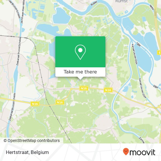 Hertstraat map
