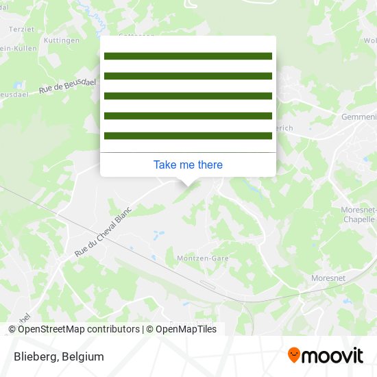 Blieberg map
