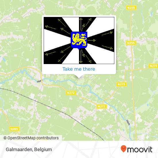 Galmaarden map