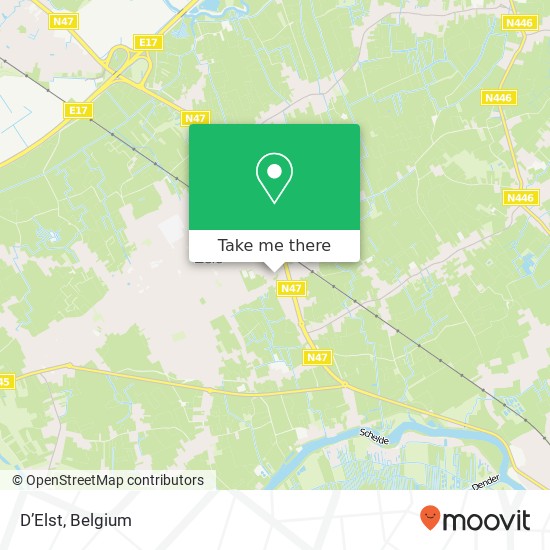 D’Elst map