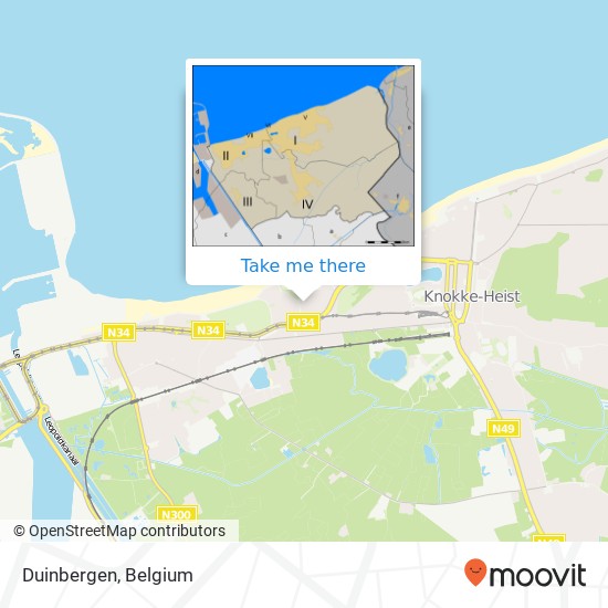 Duinbergen map