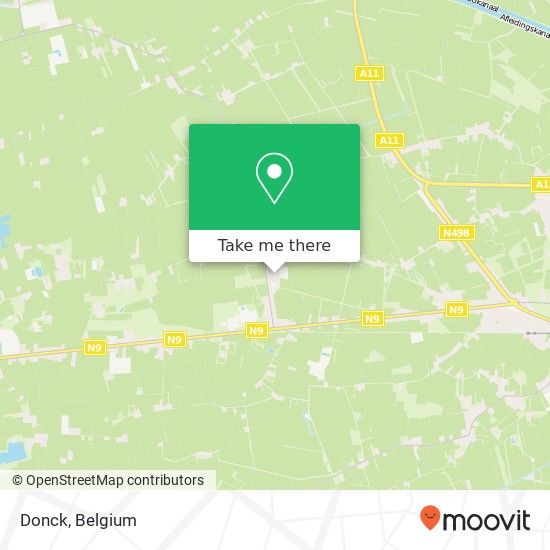 Donck map