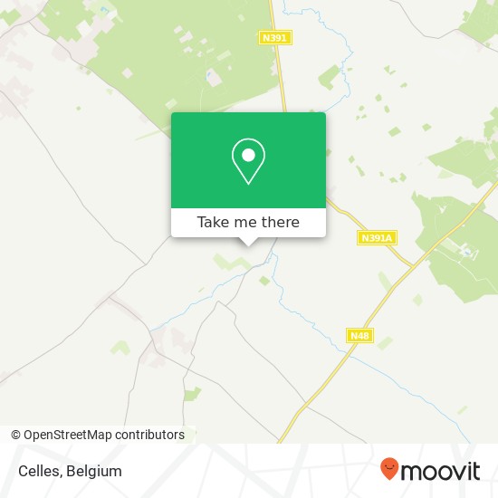 Celles map