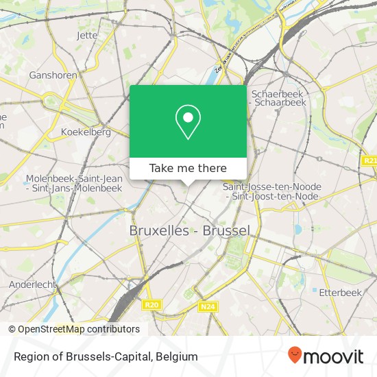 Region of Brussels-Capital plan