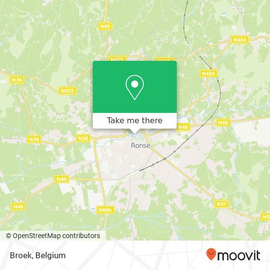 Broek map