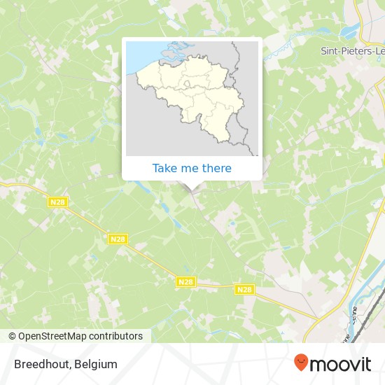 Breedhout map