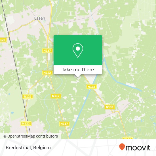 Bredestraat map