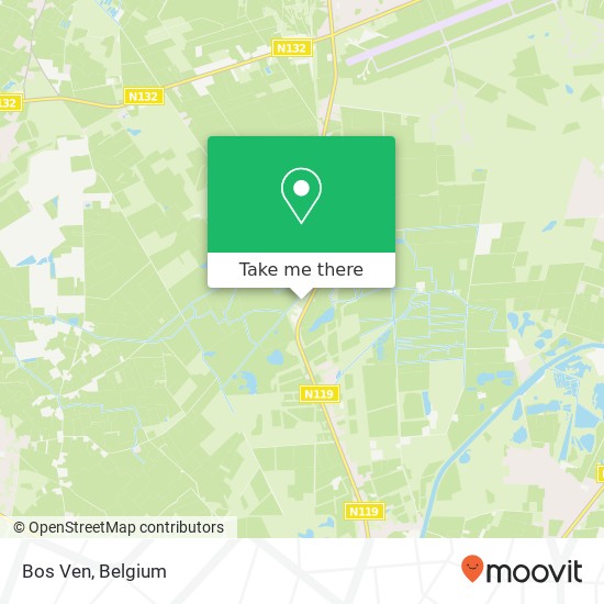 Bos Ven map