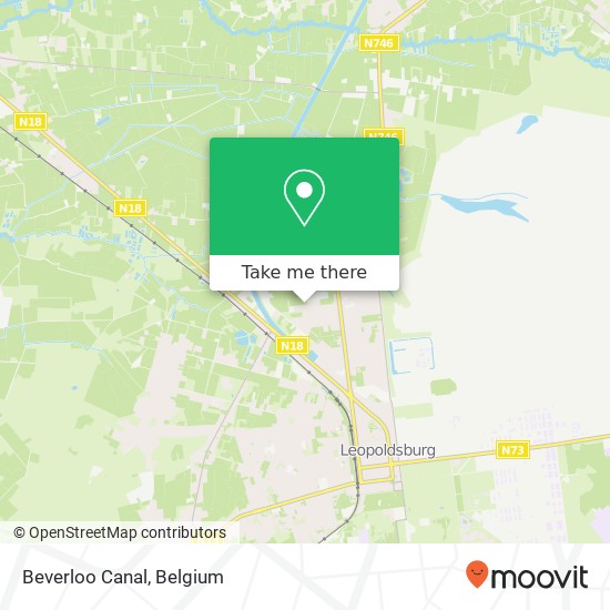 Beverloo Canal plan