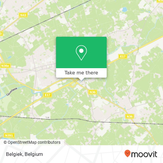 Belgiek map