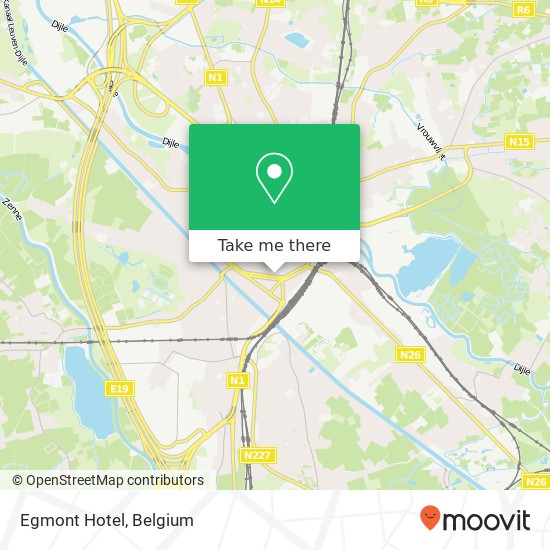 Egmont Hotel map