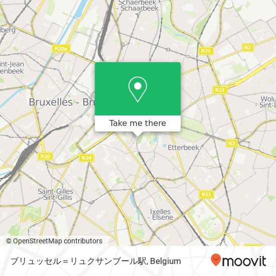 ブリュッセル＝リュクサンブール駅 map