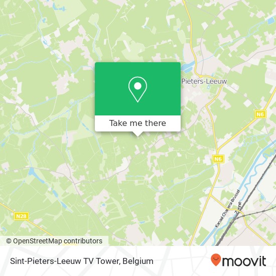 Sint-Pieters-Leeuw TV Tower plan