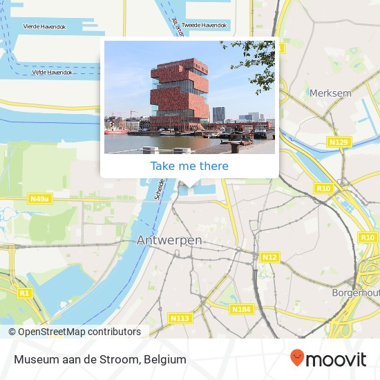 Museum aan de Stroom map