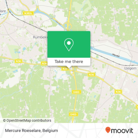 Mercure Roeselare plan