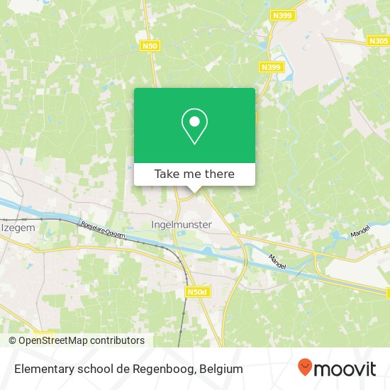 Elementary school de Regenboog plan