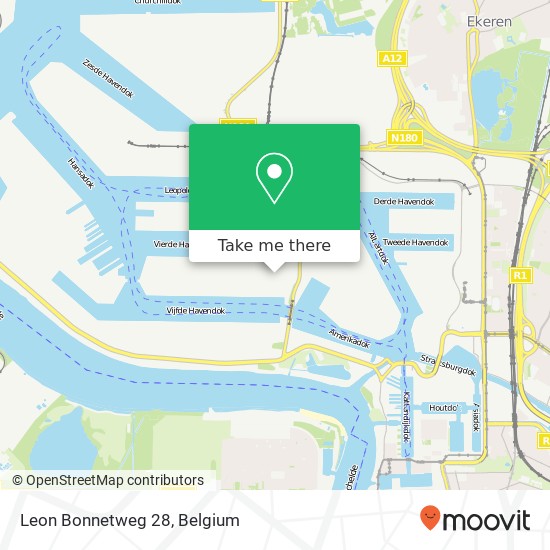 Leon Bonnetweg 28 map
