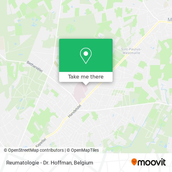 Reumatologie - Dr. Hoffman map