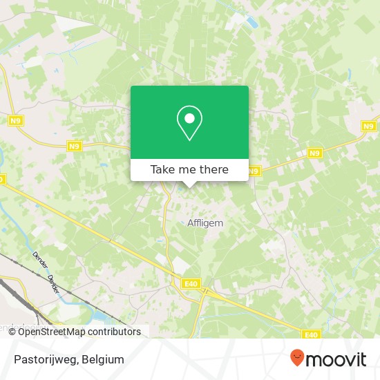 Pastorijweg map