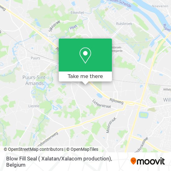 Blow Fill Seal ( Xalatan / Xalacom production) map