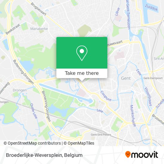 Broederlijke-Weversplein map