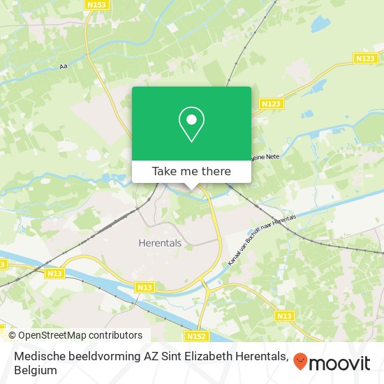 Medische beeldvorming AZ Sint Elizabeth Herentals map