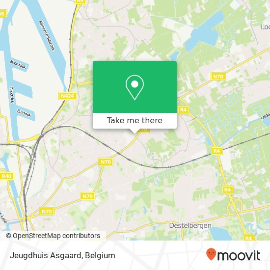 Jeugdhuis Asgaard map