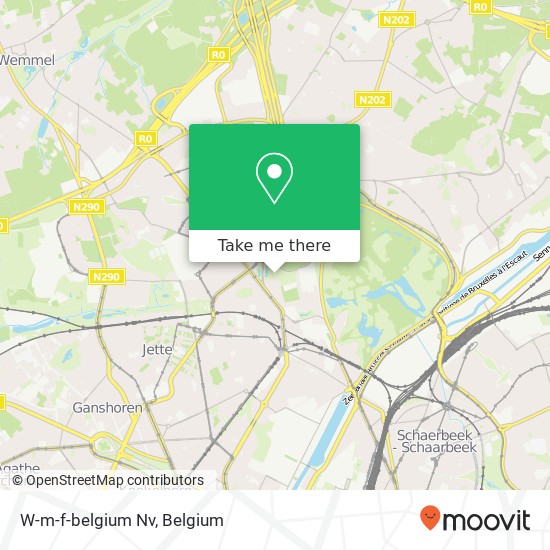 W-m-f-belgium Nv map