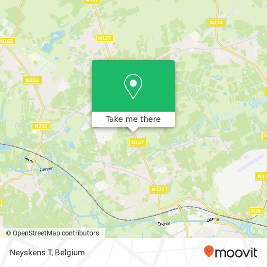 Neyskens T map