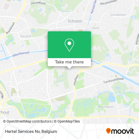 Hertel Services Nv map