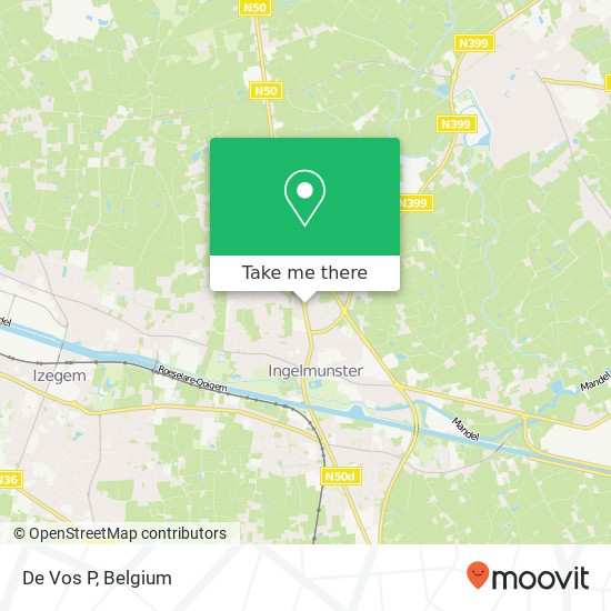 De Vos P map