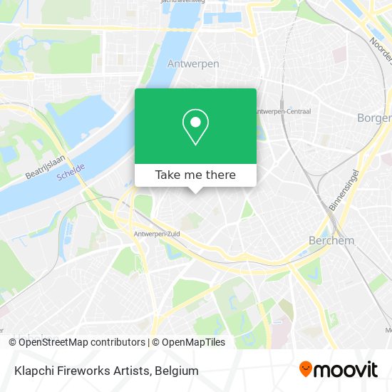Klapchi Fireworks Artists map