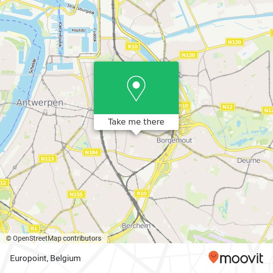 Europoint map