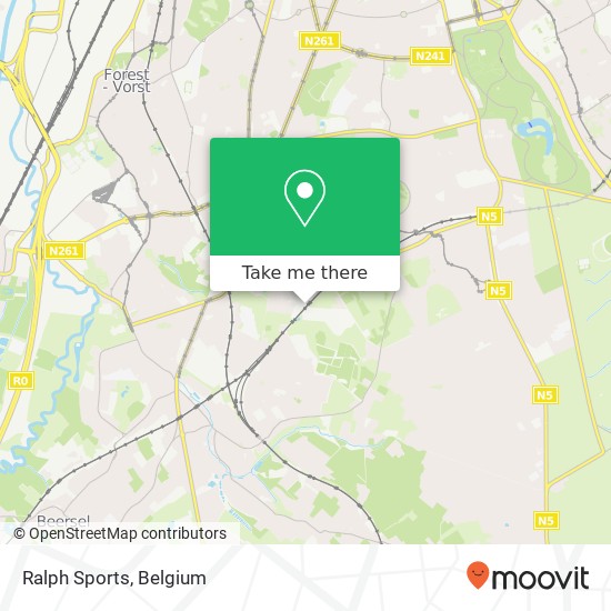 Ralph Sports map