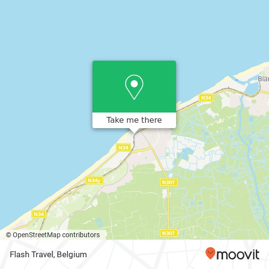 Flash Travel map