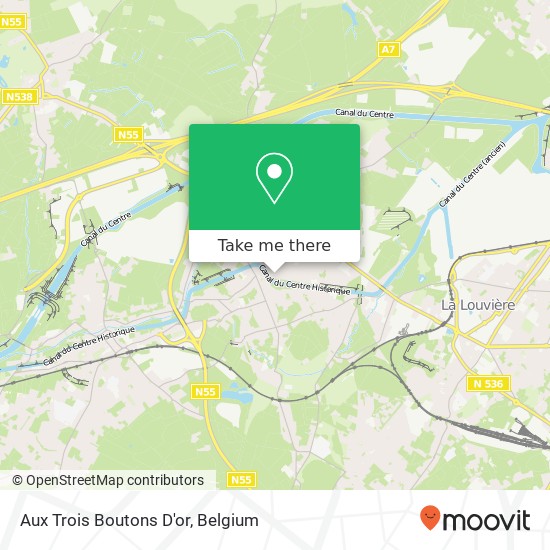 Aux Trois Boutons D'or map