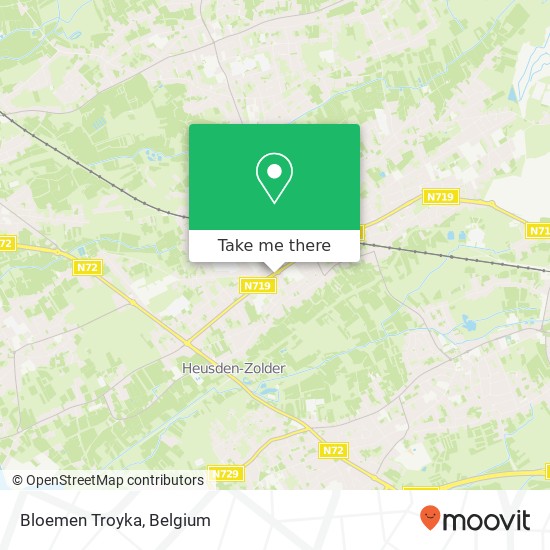 Bloemen Troyka map