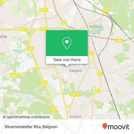 Bloemenatelier Rita map