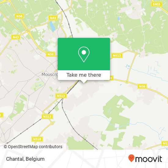 Chantal map