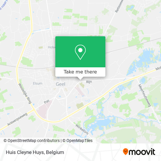 Huis Cleyne Huys map