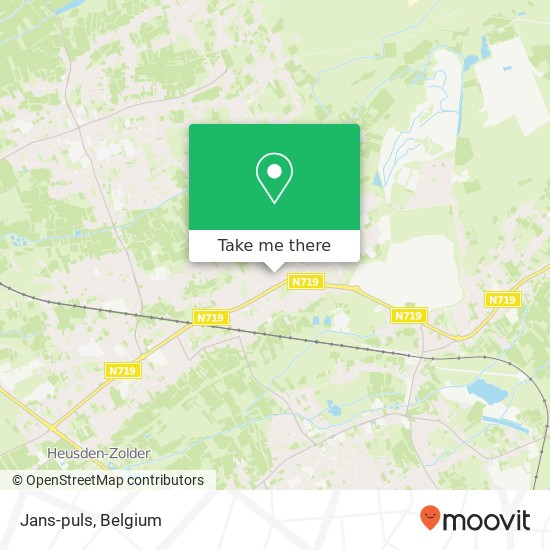 Jans-puls map