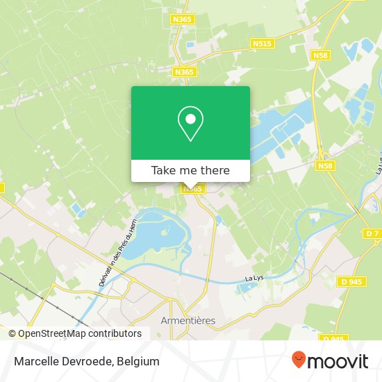 Marcelle Devroede map