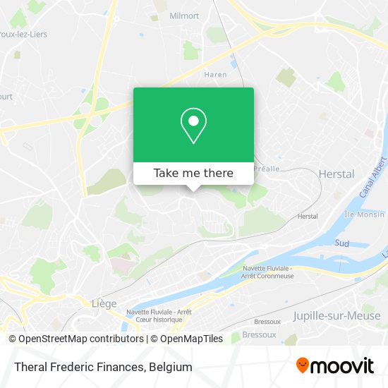 Theral Frederic Finances map