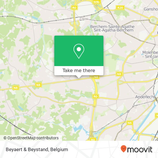 Beyaert & Beystand map